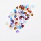 100pcs Flower Crystal Glass Bead Caps Lily of The Valley Beads for Jewelry Making and DIY Craft Accessories (Mixed, 11 * 11 * 7mm)